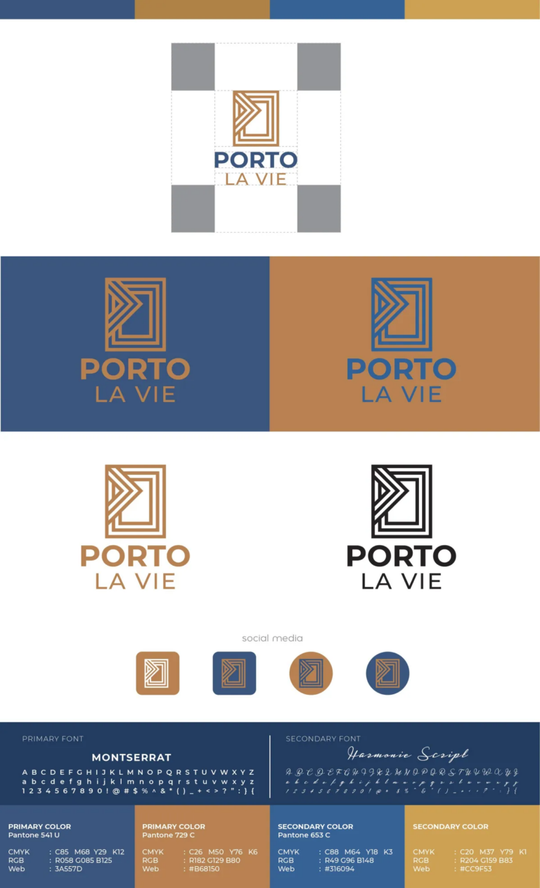 The Porto La Vie Logo Development